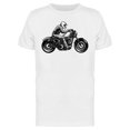 thumbnail image 1 of Someone Riding An Old Motorcycle T-Shirt Men -Image by Shutterstock, Male 3X-Large, 1 of 2