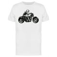 thumbnail image 1 of Someone Riding An Old Motorcycle T-Shirt Men -Image by Shutterstock, Male Small, 1 of 2