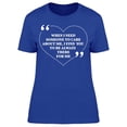 thumbnail image 1 of Someone To Care About Me   T-Shirt Women -Image by Shutterstock, Female 3X-Large, 1 of 2