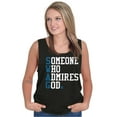 thumbnail image 1 of Someone Who Admires God Christian Tank Top T Shirts Men Women Brisco Brands S, 1 of 6