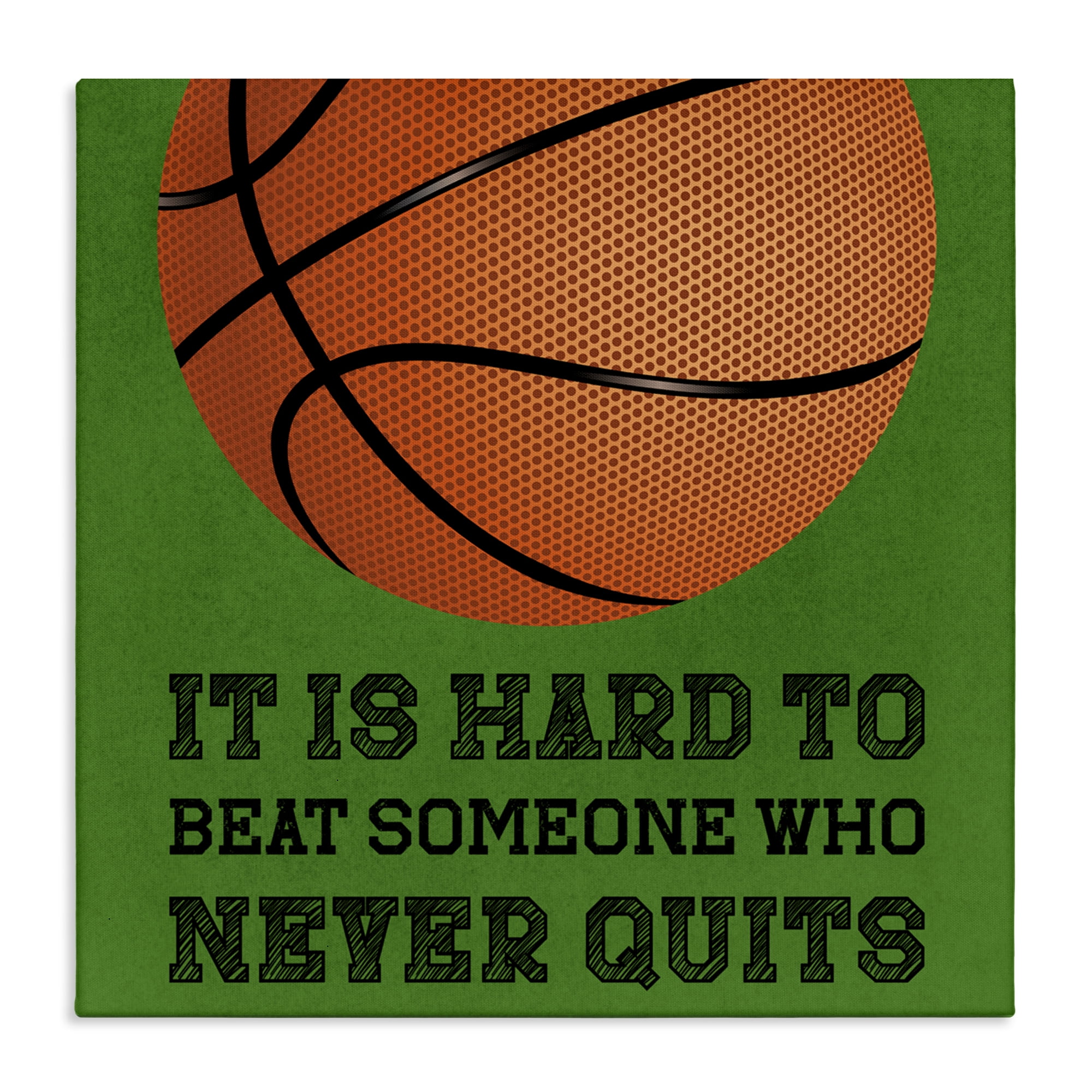 Someone Who Never Quits Canvas Wall Art, design by Marcus Prime