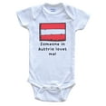 thumbnail image 1 of Someone in Austria Loves Me Austrian Flag Cute Baby Bodysuit, 1 of 2