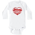 thumbnail image 1 of Someone in Hartford Loves Me Hartford Connecticut Skyline Heart One Piece Baby Bodysuit (Long Sleeve), 6-9 Months White, 1 of 1