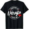 thumbnail image 1 of Someone in Nebraska Loves Me T-Shirt, 1 of 3