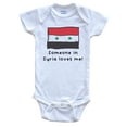 thumbnail image 1 of Someone in Syria Loves Me Syrian Flag Cute Baby Bodysuit, 1 of 2