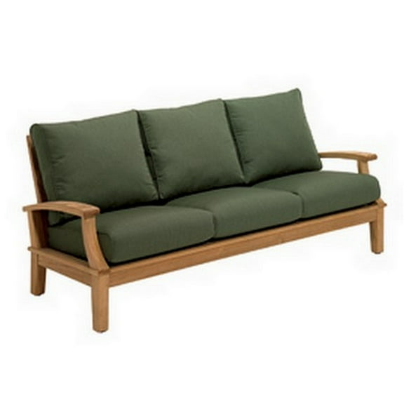 Somer 1 Pc Sofa Set: Sofa With Cushions in Sunbrela Fabric #48141 Cast Ivy