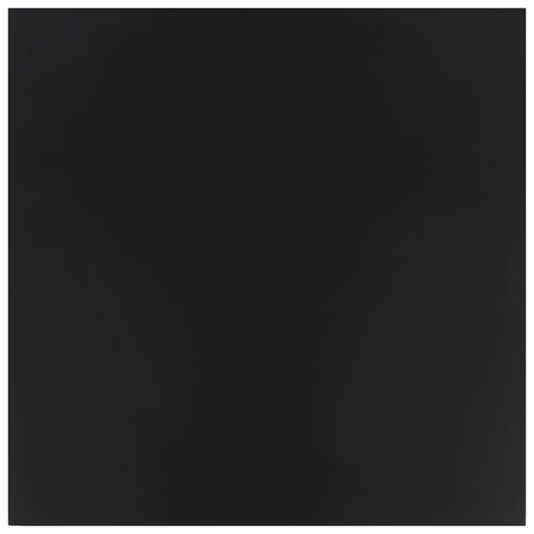 SomerTile 17.875x17.875-inch Spinet Matte Black Porcelain Floor and Wall Tile 5 tiles/11.33 sqft.
