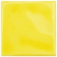thumbnail image 1 of SomerTile 3.875" x 3.875" Curve Square Yellow Lemon Ceramic Wall Tile (9 Tiles/ 1 sqft.), 1 of 7