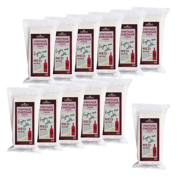 Somerdale Enjoy Me With Red Wine Cheese, 7OZ, 12 Pack
