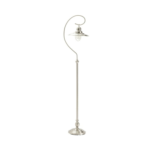 Somerset 69-Inch Floor Lamp, Brushed Nickel