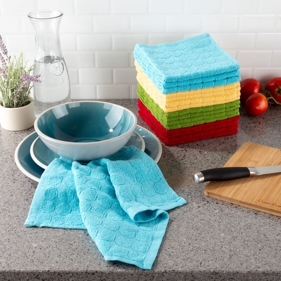 Somerset Home, 16 Pack, Absorbent Dish Cloths, Assorted Colors