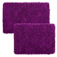 thumbnail image 1 of Somerset Home 2 Piece Memory Foam Bath Mat - Purple, 1 of 6