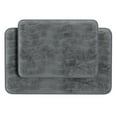 thumbnail image 1 of Somerset Home 2 Piece Memory Foam Bath Mat Set - Platinum, 1 of 7