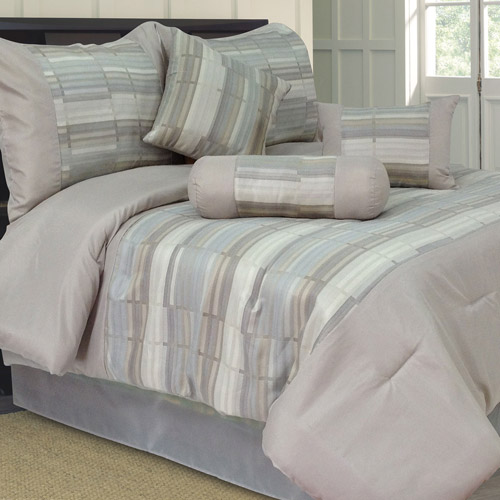 Somerset Home 7Piece Diana Jacquard Bedding Comforter Set