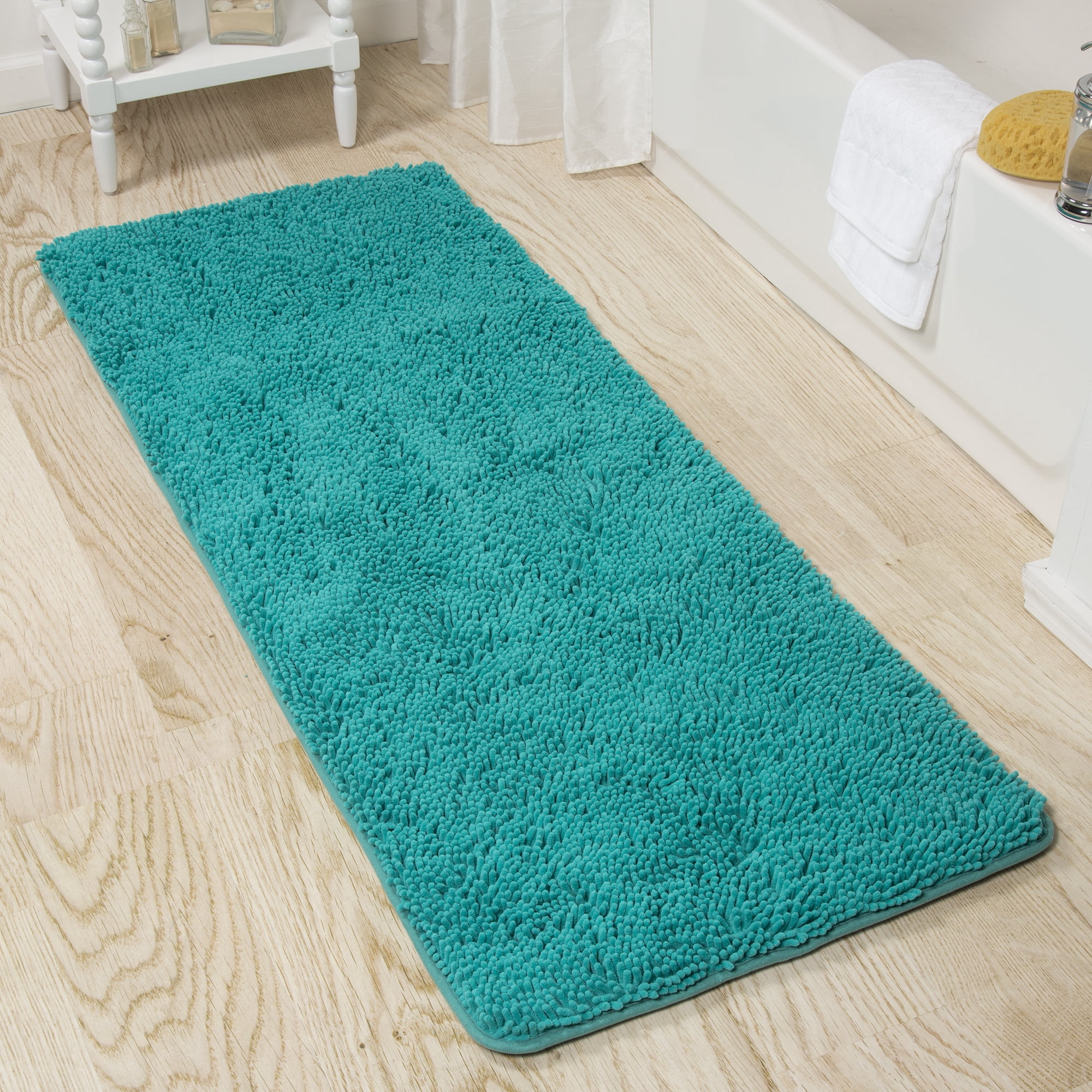Somerset Home Memory Foam Somerset Homeag Bath Mat 2-feet by 5-feet - Seafoam
