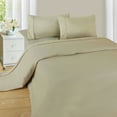 thumbnail image 1 of Somerset Home Series 4-Piece Microfiber Bed Sheet Set, Beige, Queen, 90 GSM, 1 of 11