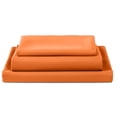 thumbnail image 1 of Somerset Home 3-Piece Microfiber Twin Sheet Set, Rust, 1 of 8