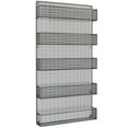 thumbnail image 1 of Somerset Home Spice Rack Organizer - Space-Saving Wall-Mount 5-Tier Wire Shelves for Pantry or Cabinets, Black, 1 of 5