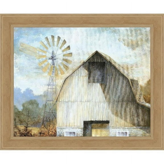 Somerset House Publishing 2353 20 x 24 in. Barn Country Framed Textured Fine Art Print