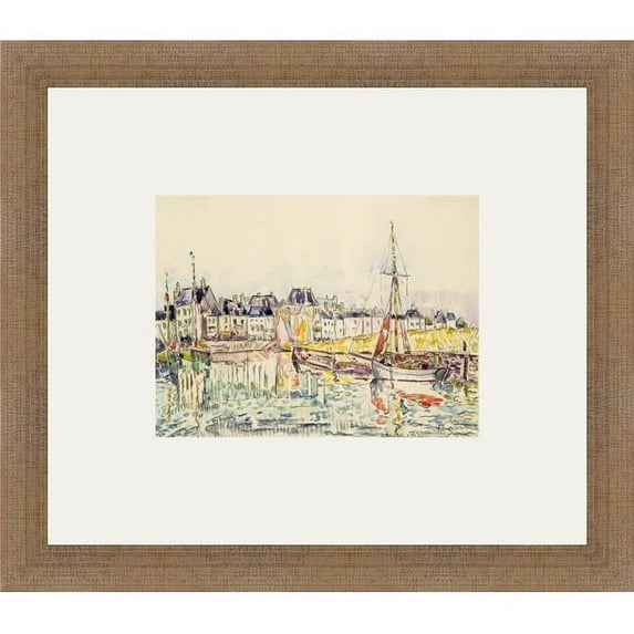 Somerset House Publishing 2409 18.5 x 21.5 in. Le Croisic II Framed Fine Art Print