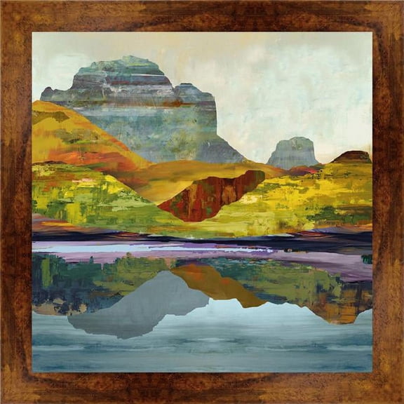 Somerset House Publishing 5829 Eagle Peak, Framed Textured Fine Art Print