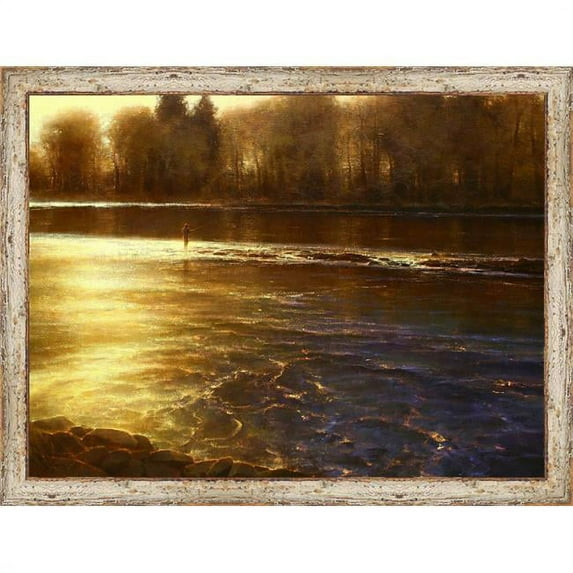 Somerset House Publishing 5882 Symphony of the River, Framed Textured Fine Art Print