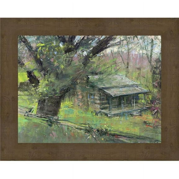 Somerset House Publishing 7135 23.5 x 29.5 in. Union County, Wrapped Giclee Canvas Art - Brown