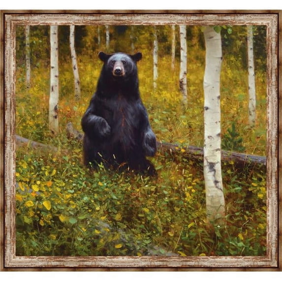 Somerset House Publishing 7341 34 x 37 in. Lazy Afternoon, Framed Giclee Canvas Art - Brown