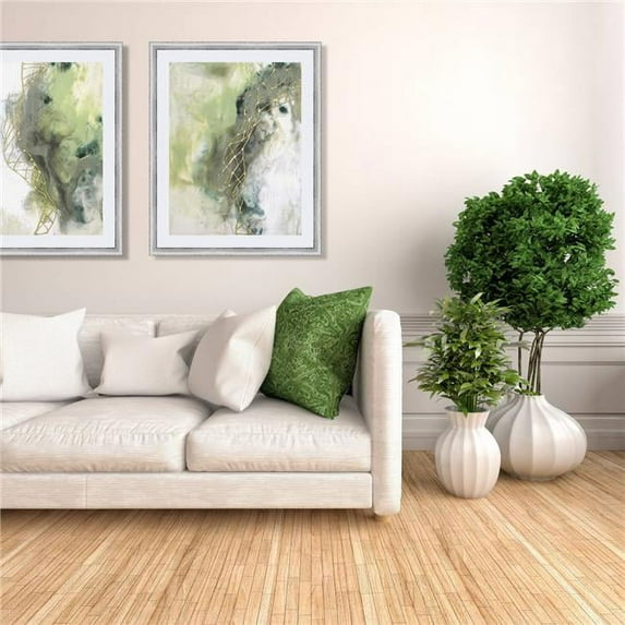Somerset House Publishing 7927 33.5 x 27.5 in. Gold Illusions I Framed Fine Art Print