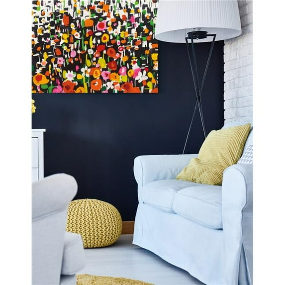 Somerset House Publishing 7972 Flower Shower Wrapped Canvas Art, 36 x 36 x 2 in.