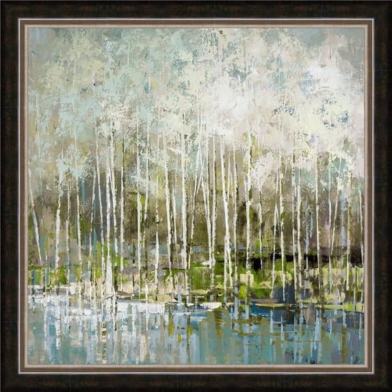 Somerset House Publishing 8260 Woodland Patterns II Framed Textured Fine Art Print