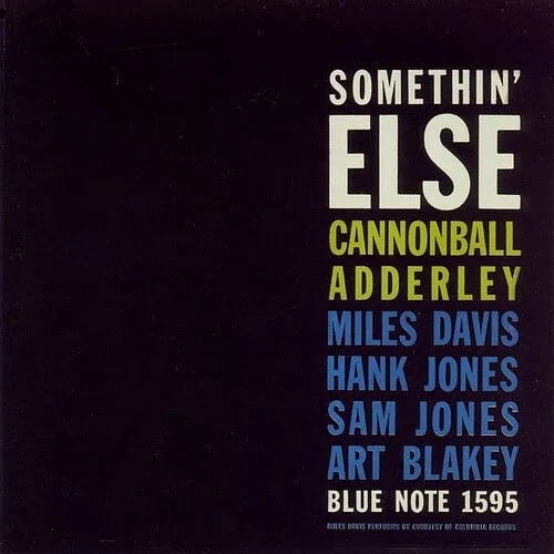 Cannonball Adderley - Somethin' Else - Limited 180-Gram Crystal Clear Vinyl with Bonus Tracks - Music & Performance