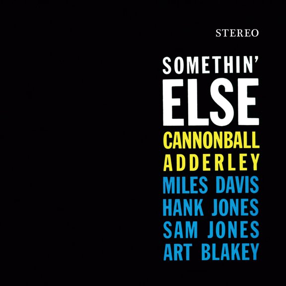 Cannonball Adderley Somethin' Else (+2 Bonus Tracks) (Vinyl Record) 12" Album (Clear vinyl)