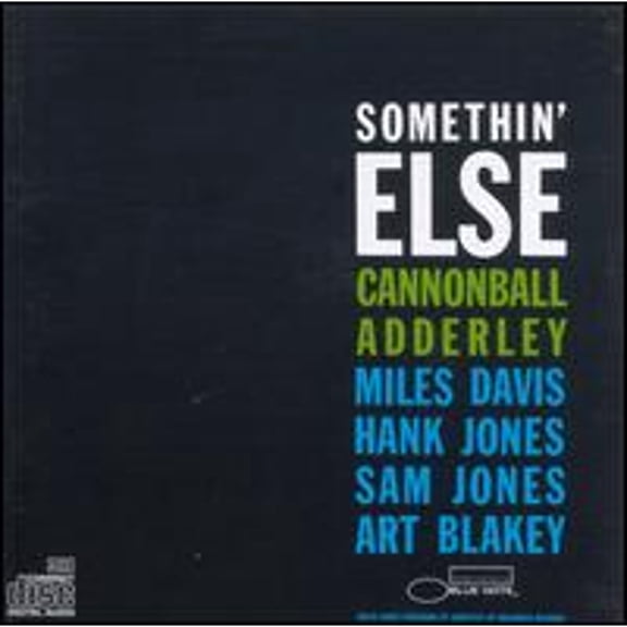 Somethin' Else (CD) by Cannonball Adderley