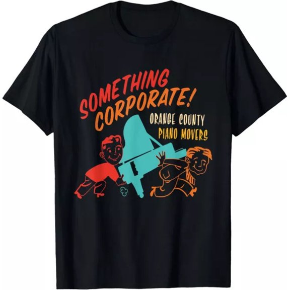 Something Corporate Orange County Piano Mover T-Shirt