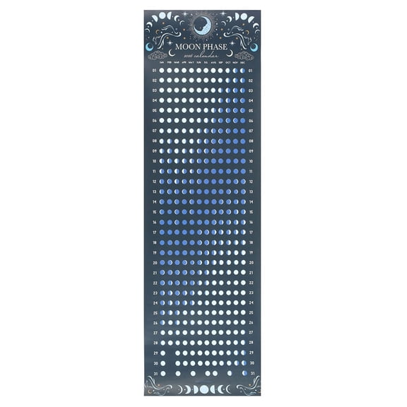 Something Different 2026 Moon Phases Wall Calendar (Pack of 12)