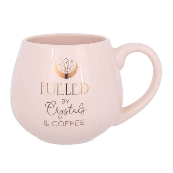 Something Different Crystals And Coffee Round Mug