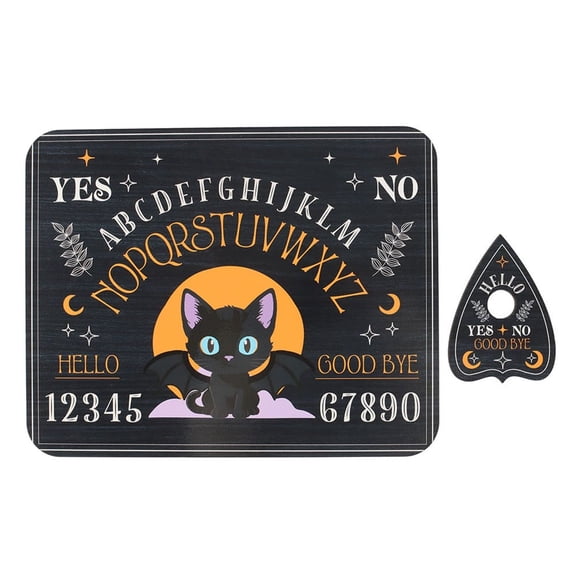 Something Different Cute and Creepy Bat Cat Talking Board