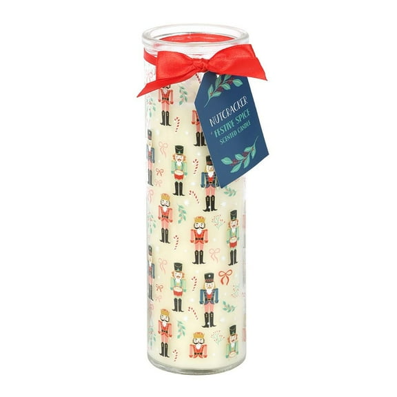 Something Different Festive Spice Nutcracker Tube Candle