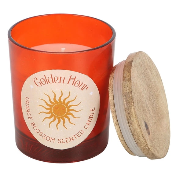 Something Different Golden Hour Orange Blossom Scented Candle