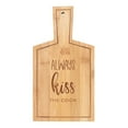 thumbnail image 1 of Something Different Kiss The Cook Bamboo Chopping Board, 1 of 4