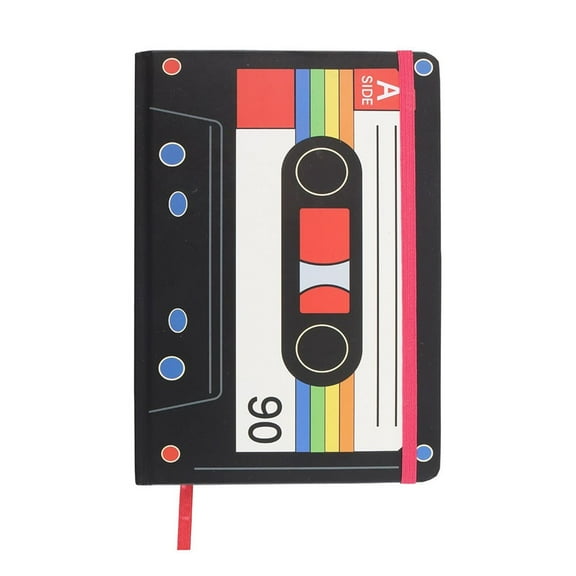 Something Different Retro Cassette Tape A5 Notebook
