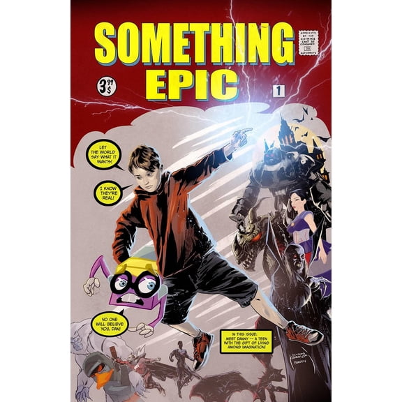 Something Epic #1 Cvr D Kudranski Image Comics Comic Book