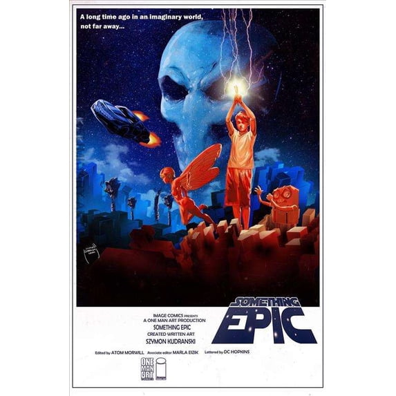 Something Epic #3C VF ; Image Comic Book