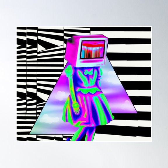 Something For Your Mind Poster Wall Art, Modern Wall Decor, 8x12 UNFRAMED