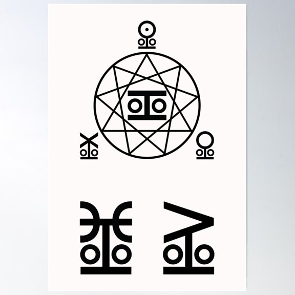 Something From The Deep Web Poster Wall Art, Modern Wall Decor For Living Room Bedroom, 8x12 UNFRAMED