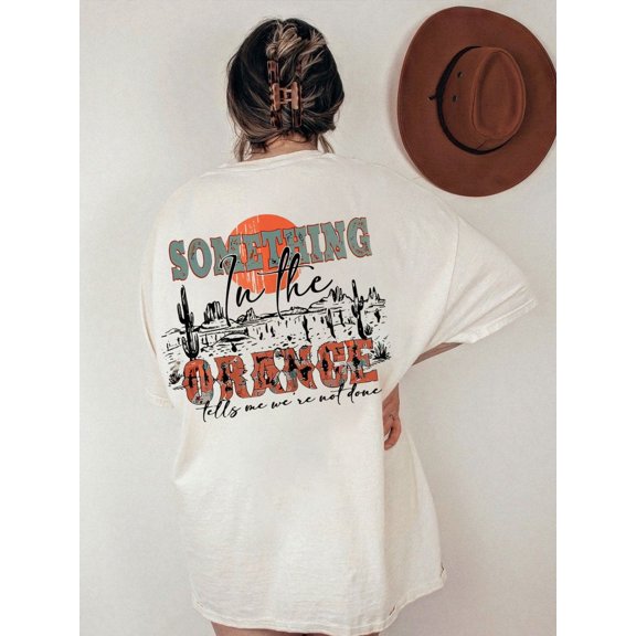 Something In The Orange Shirt