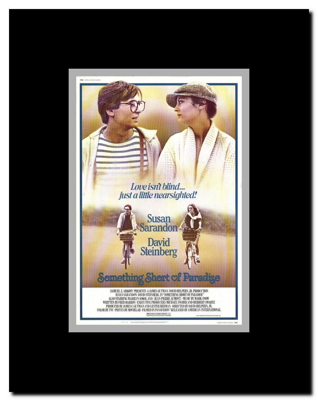 Something Short of Paradise Framed Movie Poster
