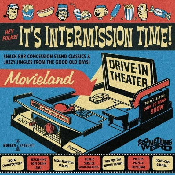 Something Weird - Hey Folks! It's Intermission Time! - Music & Performance - CD