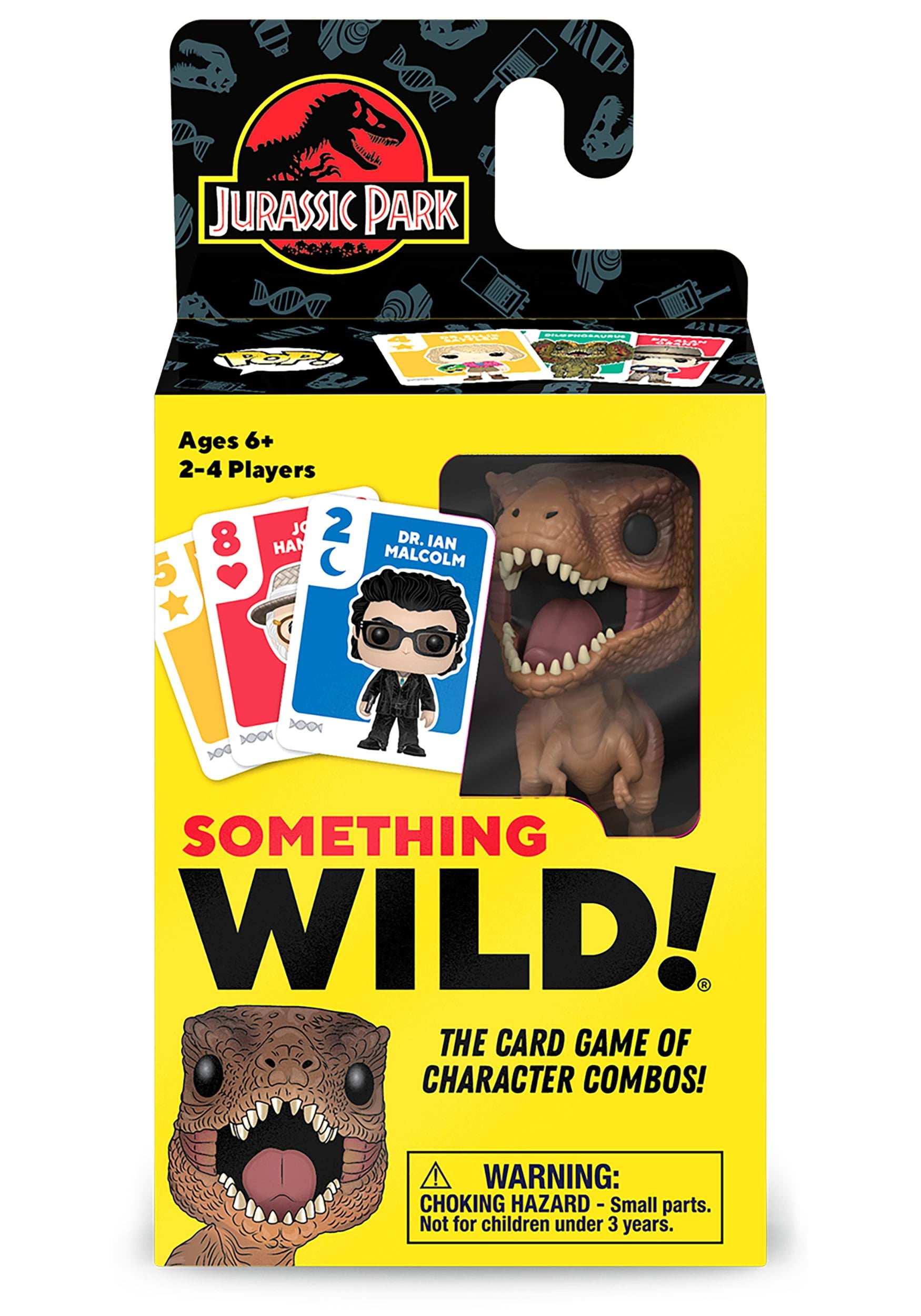Something Wild! Jurassic Park TRex Card Game